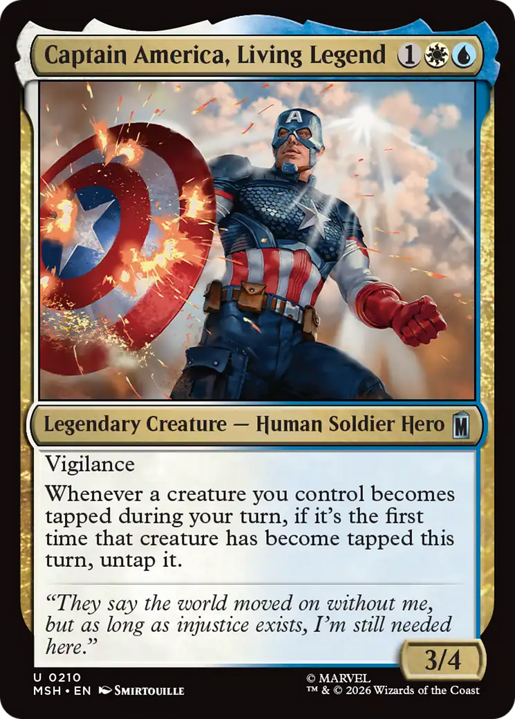 Captain America, Living Legend [Marvel Super Heroes] | I Want That Stuff Brandon