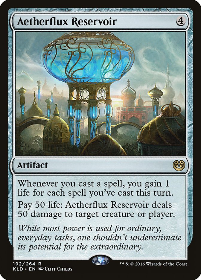 Aetherflux Reservoir [Kaladesh] | I Want That Stuff Brandon