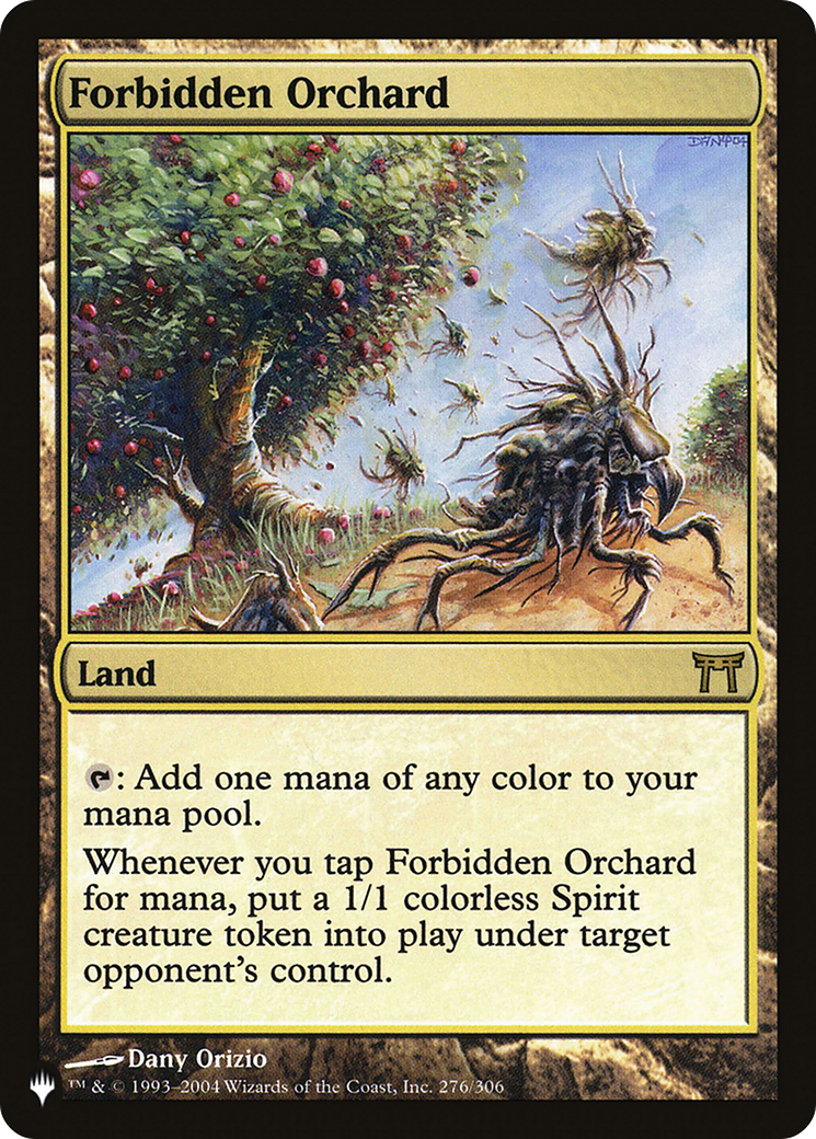 Forbidden Orchard [The List] | I Want That Stuff Brandon