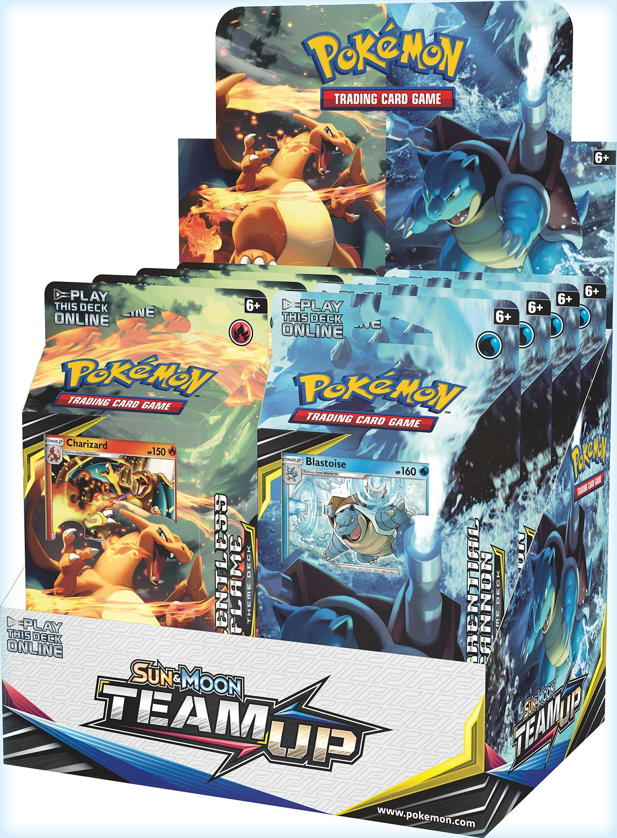 Sun & Moon: Team Up - Theme Deck Display | I Want That Stuff Brandon
