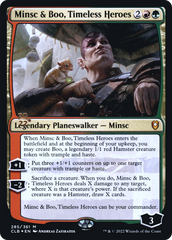 Minsc & Boo, Timeless Heroes (Promo Pack) [The Lost Caverns of Ixalan Promos] | I Want That Stuff Brandon