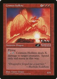 Crimson Hellkite (Oversized) [Oversize Cards] | I Want That Stuff Brandon