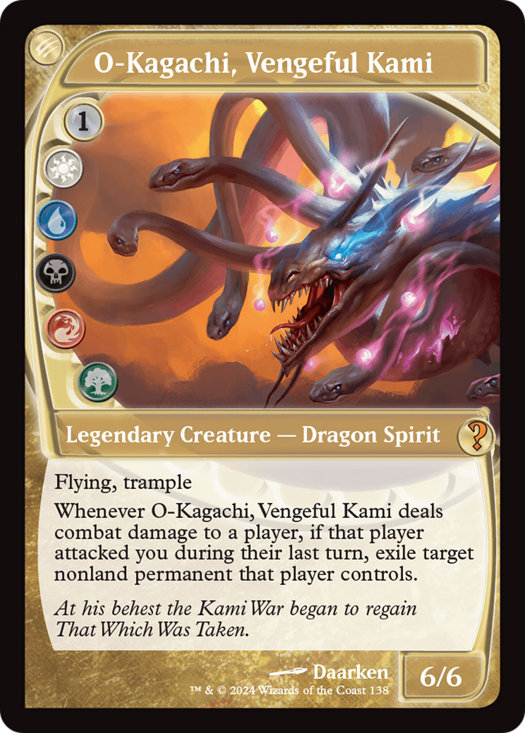 O-Kagachi, Vengeful Kami (Future Sight) [Mystery Booster 2] | I Want That Stuff Brandon