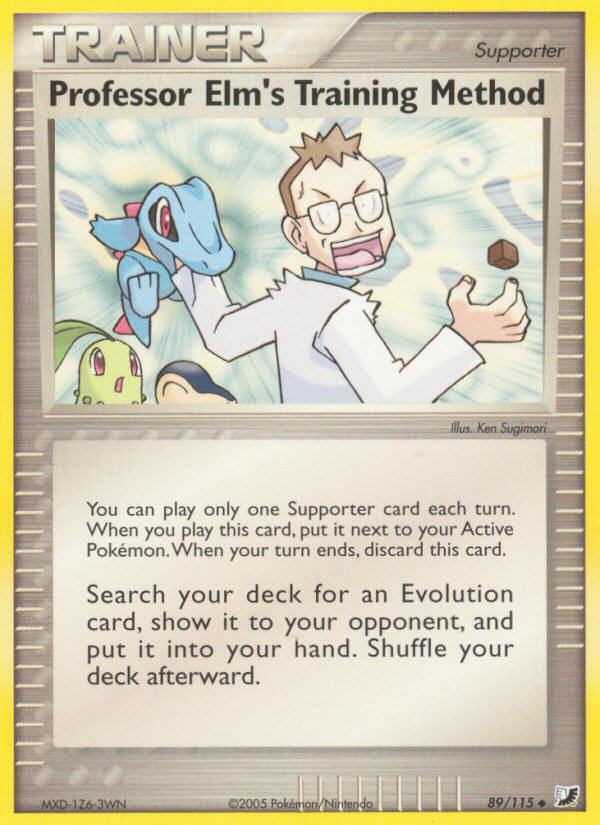 Professor Elm's Training Method (89/115) [EX: Unseen Forces] | I Want That Stuff Brandon