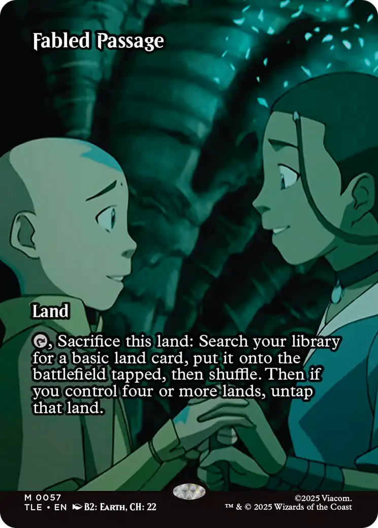 Fabled Passage (Borderless) [Avatar: The Last Airbender: Eternal-Legal] | I Want That Stuff Brandon