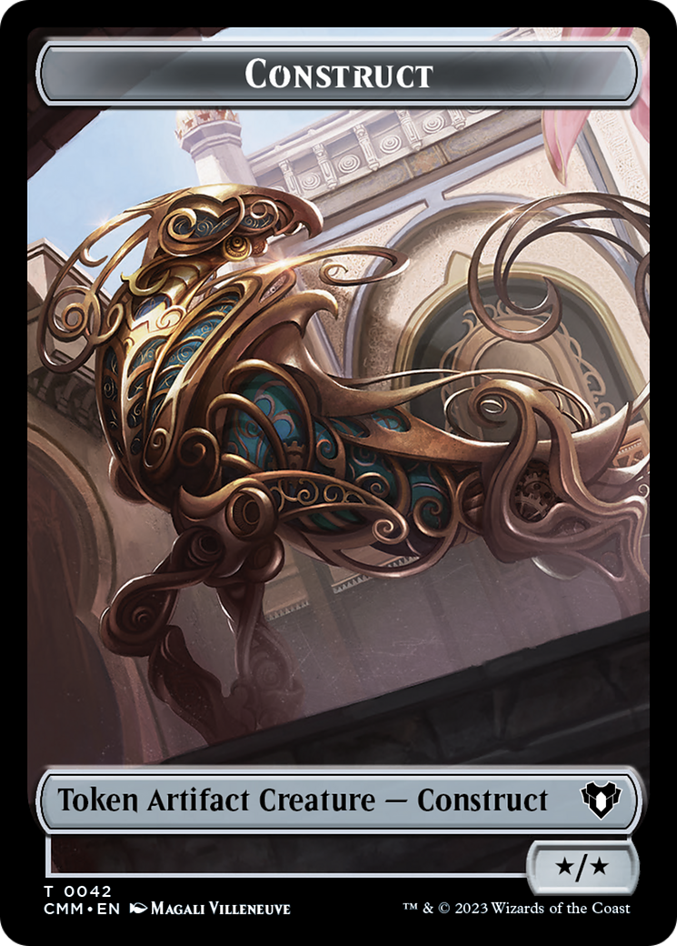 Eldrazi Spawn // Construct (0042) Double-Sided Token [Commander Masters Tokens] | I Want That Stuff Brandon