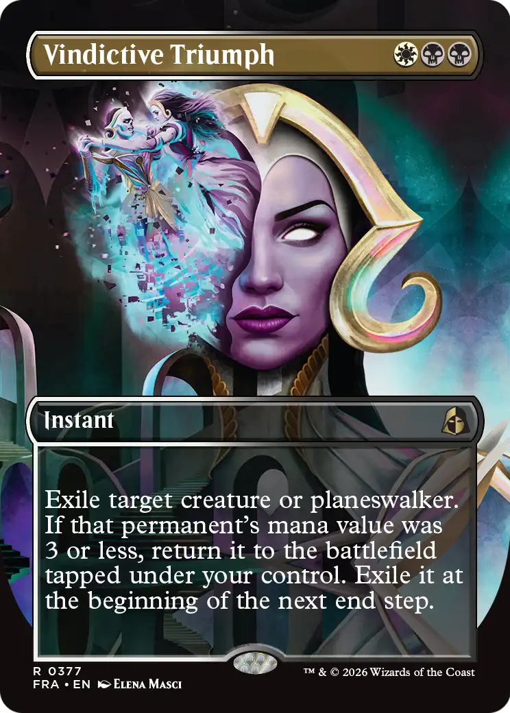 Vindictive Triumph (Borderless) [Reality Fracture] | I Want That Stuff Brandon