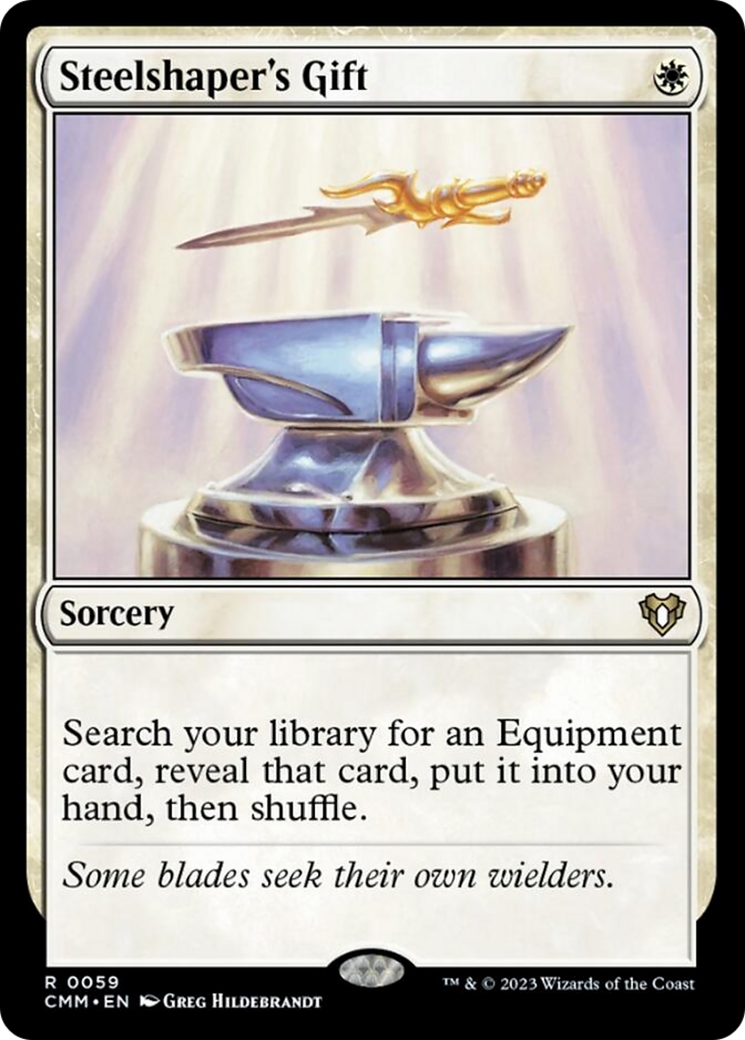 Steelshaper's Gift [Commander Masters] | I Want That Stuff Brandon