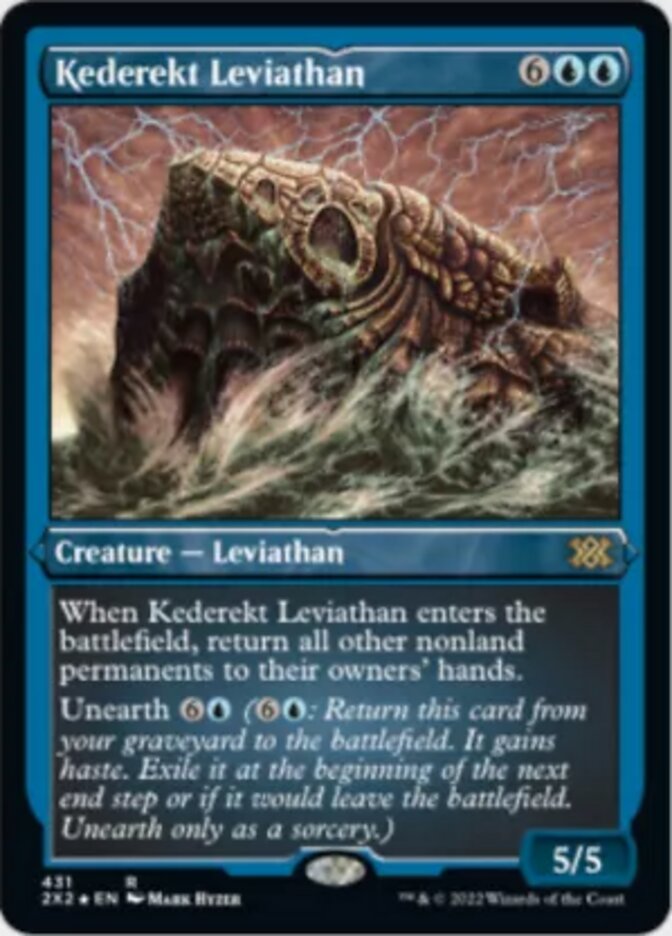 Kederekt Leviathan (Foil Etched) [Double Masters 2022] | I Want That Stuff Brandon