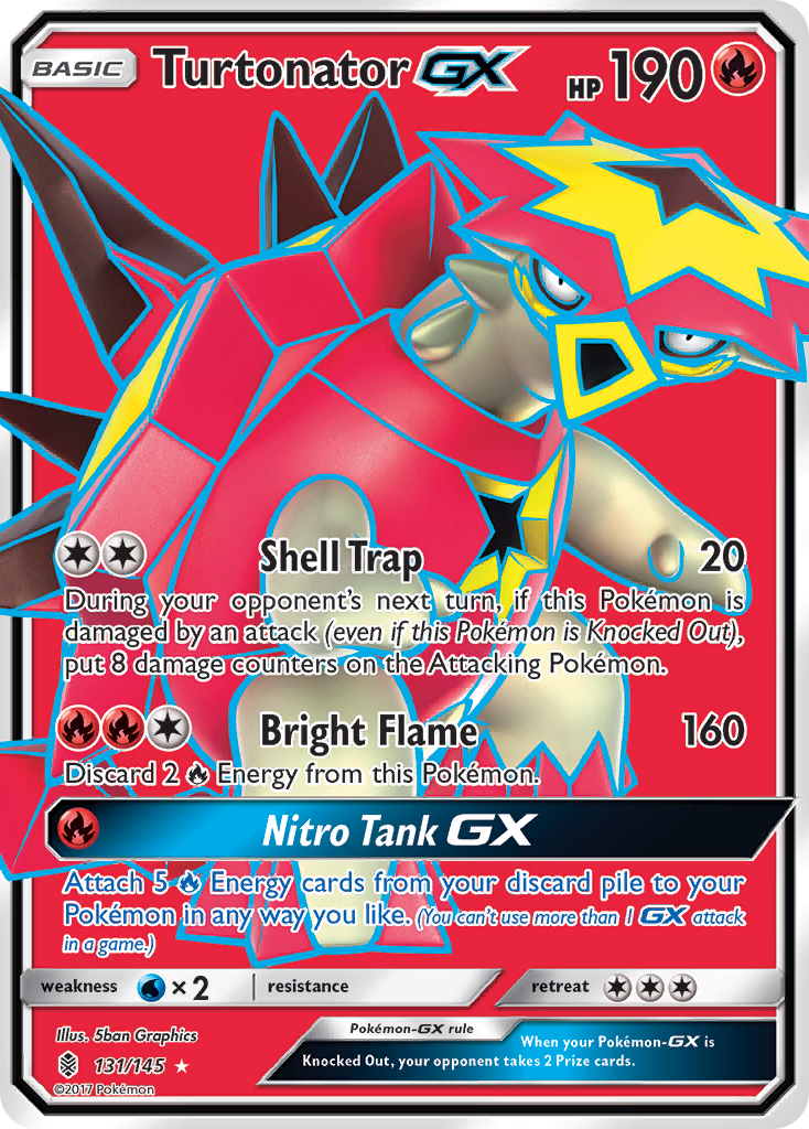 Turtonator GX (131/145) [Sun & Moon: Guardians Rising] | I Want That Stuff Brandon