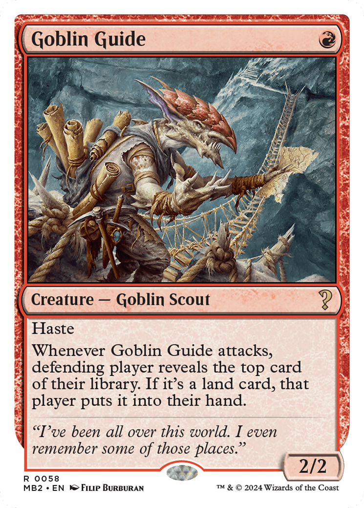 Goblin Guide [Mystery Booster 2] | I Want That Stuff Brandon