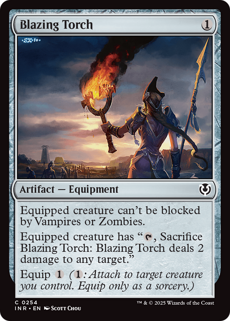 Blazing Torch [Innistrad Remastered] | I Want That Stuff Brandon