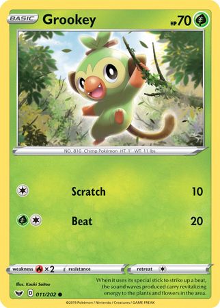 Grookey (011/202) (Premium Collection) [Sword & Shield: Base Set] | I Want That Stuff Brandon