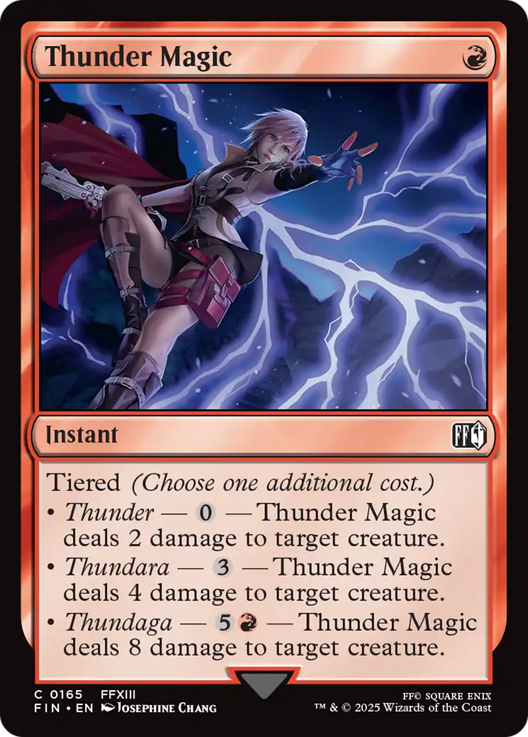 Thunder Magic [FINAL FANTASY] | I Want That Stuff Brandon