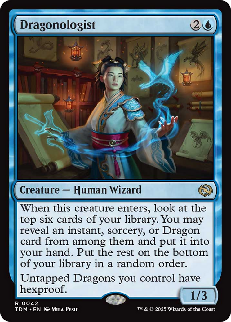 Dragonologist [Tarkir: Dragonstorm] | I Want That Stuff Brandon