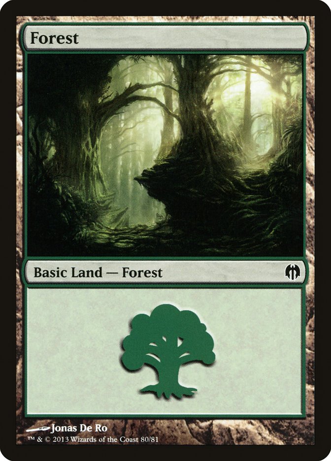 Forest (80) [Duel Decks: Heroes vs. Monsters] | I Want That Stuff Brandon