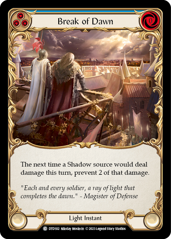 Break of Dawn (Blue) [DTD102] (Dusk Till Dawn) | I Want That Stuff Brandon