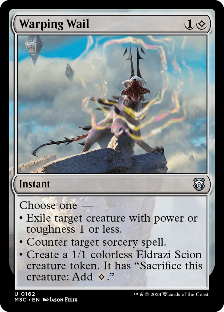 Warping Wail (Ripple Foil) [Modern Horizons 3 Commander] | I Want That Stuff Brandon