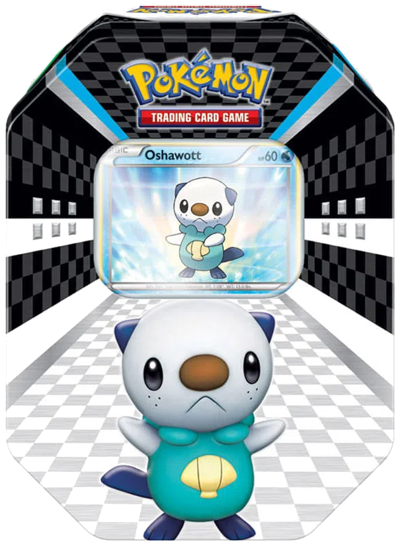 Black & White - Sneak-Peek Tin (Oshawott) | I Want That Stuff Brandon