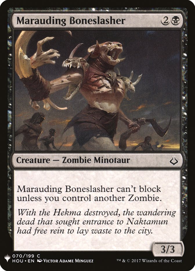 Marauding Boneslasher [Mystery Booster] | I Want That Stuff Brandon