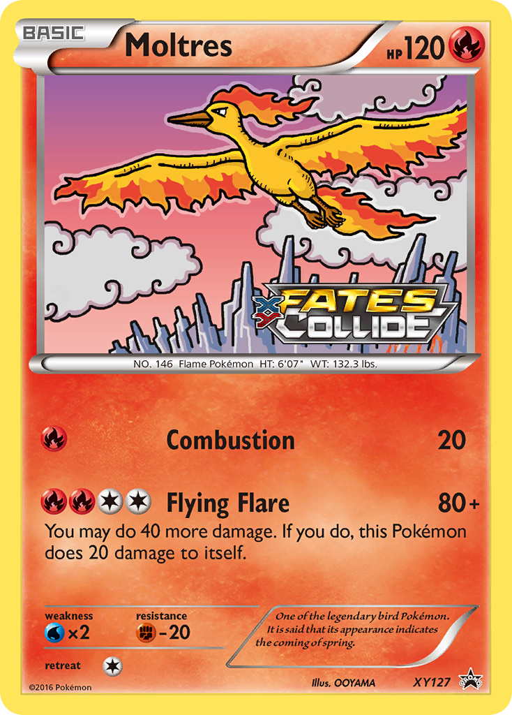 Moltres (XY127) [XY: Black Star Promos] | I Want That Stuff Brandon