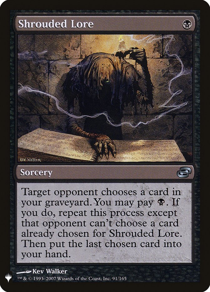 Shrouded Lore [Mystery Booster] | I Want That Stuff Brandon