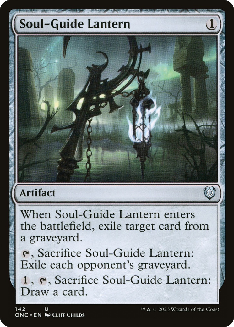Soul-Guide Lantern [Phyrexia: All Will Be One Commander] | I Want That Stuff Brandon