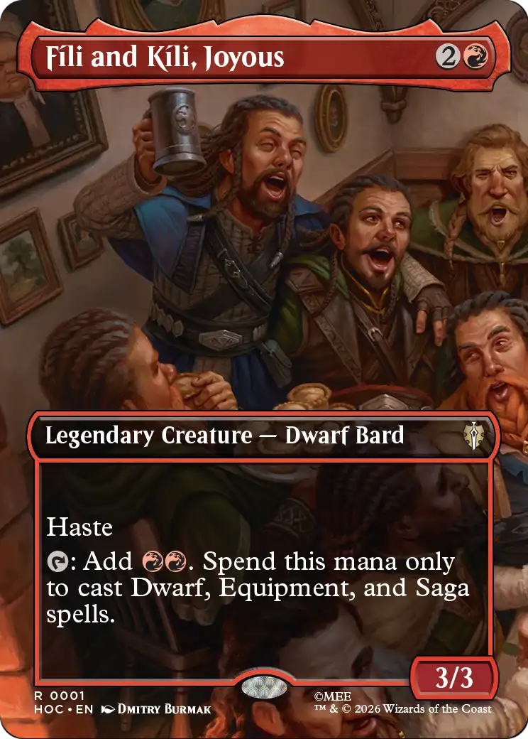 Fili and Kili, Joyous (Borderless) [The Hobbit: Eternal-Legal] | I Want That Stuff Brandon