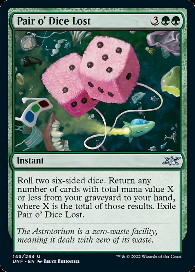Pair o' Dice Lost [Unfinity] | I Want That Stuff Brandon