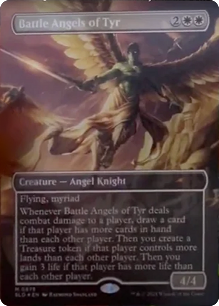 Battle Angels of Tyr (Rainbow Foil) [Secret Lair Drop Series] | I Want That Stuff Brandon