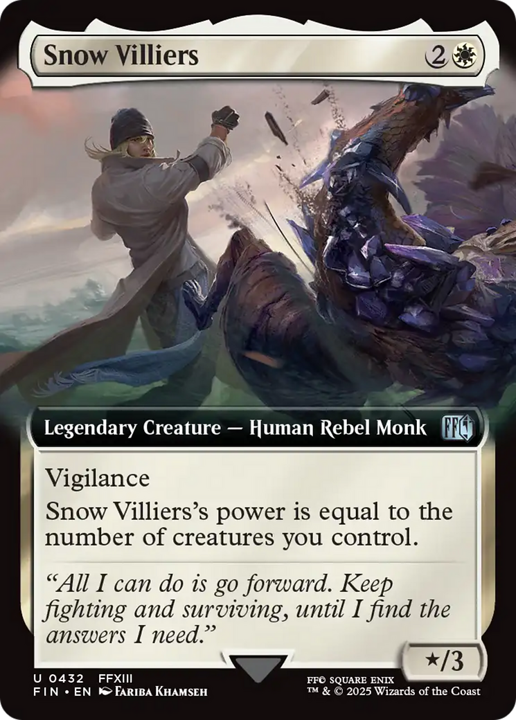 Snow Villiers (Extended Art) [FINAL FANTASY] | I Want That Stuff Brandon