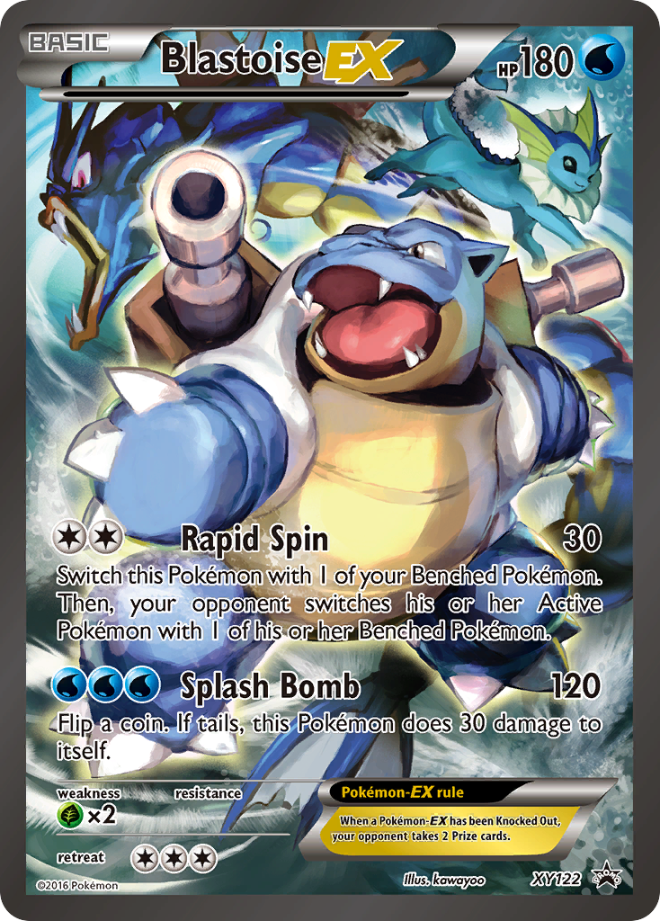 Blastoise EX (XY122) [XY: Black Star Promos] | I Want That Stuff Brandon