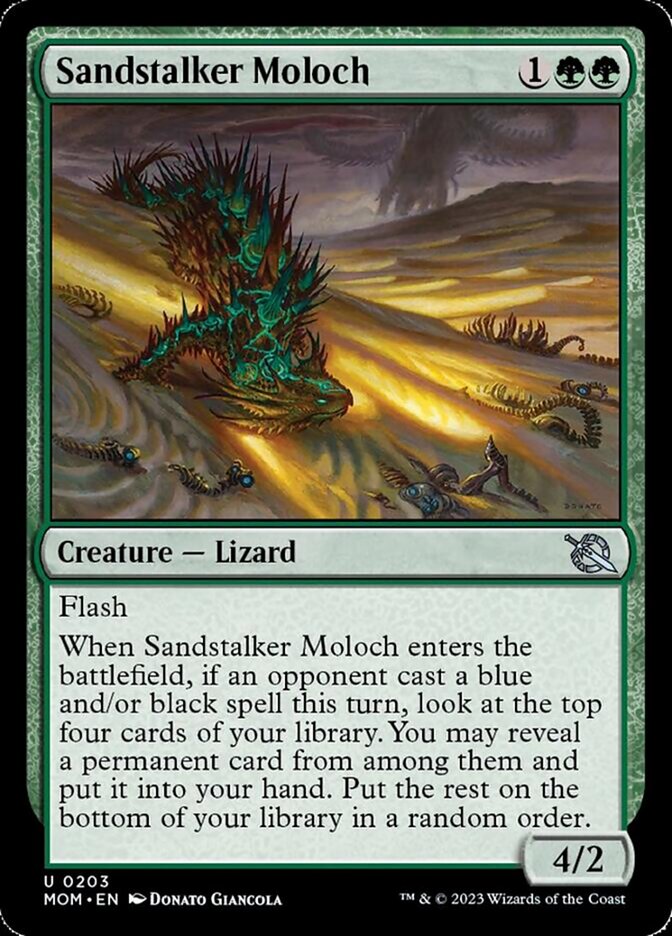 Sandstalker Moloch [March of the Machine] | I Want That Stuff Brandon