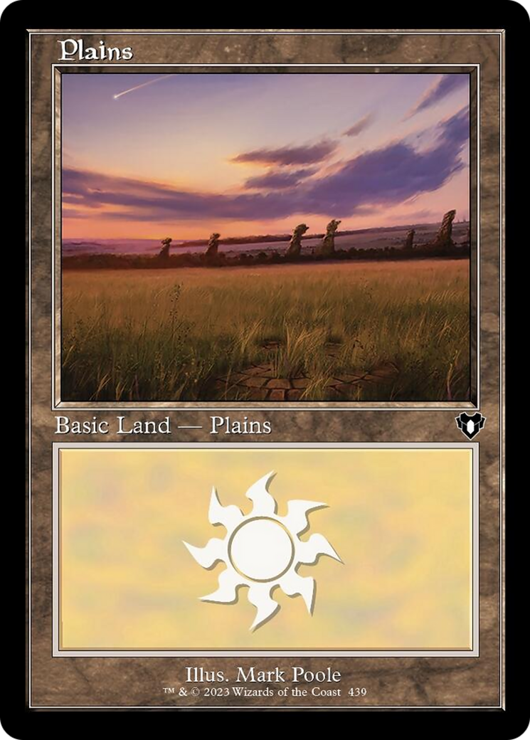 Plains (439) (Retro) [Commander Masters] | I Want That Stuff Brandon