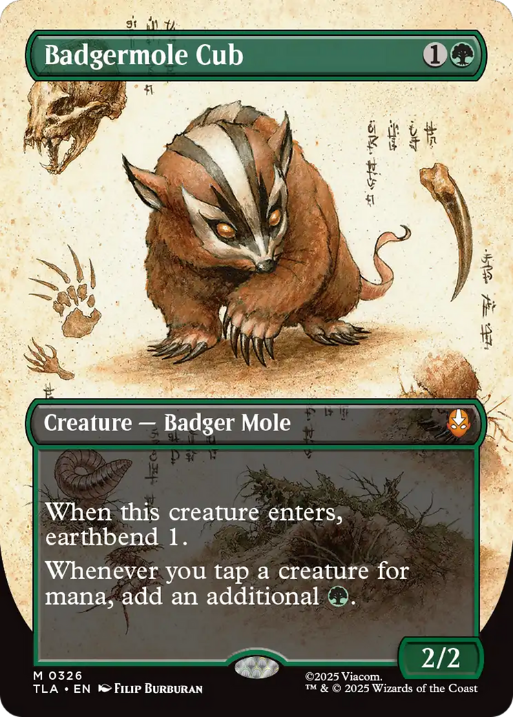 Badgermole Cub (Borderless) [Avatar: The Last Airbender] | I Want That Stuff Brandon