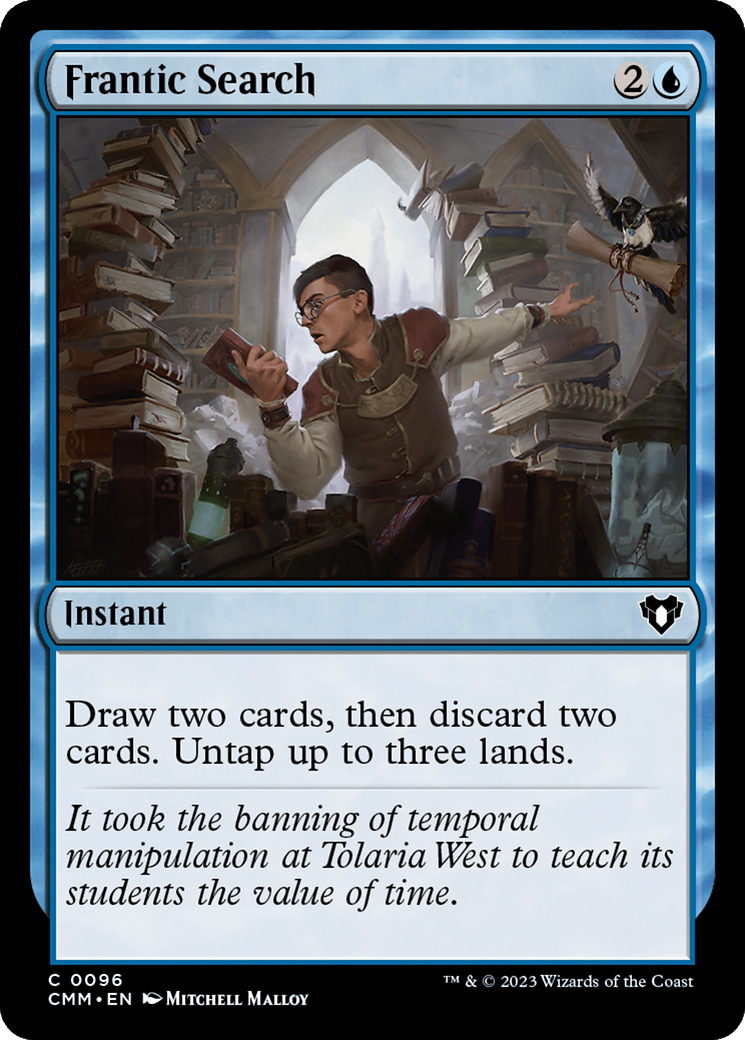 Frantic Search [Commander Masters] | I Want That Stuff Brandon
