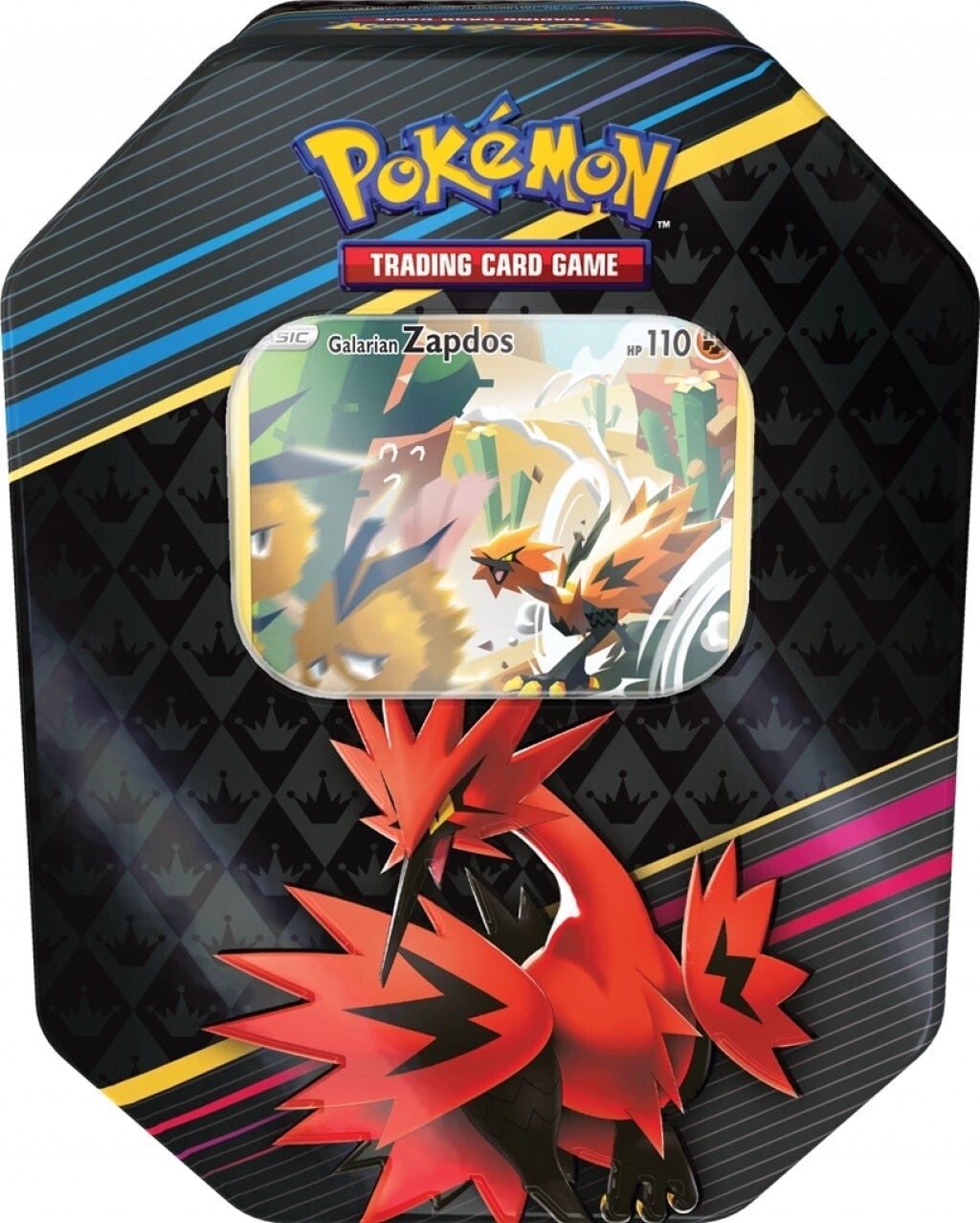 Sword & Shield: Crown Zenith - Tin (Galarian Zapdos) (International Version) | I Want That Stuff Brandon
