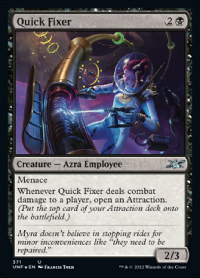 Quick Fixer (Galaxy Foil) [Unfinity] | I Want That Stuff Brandon