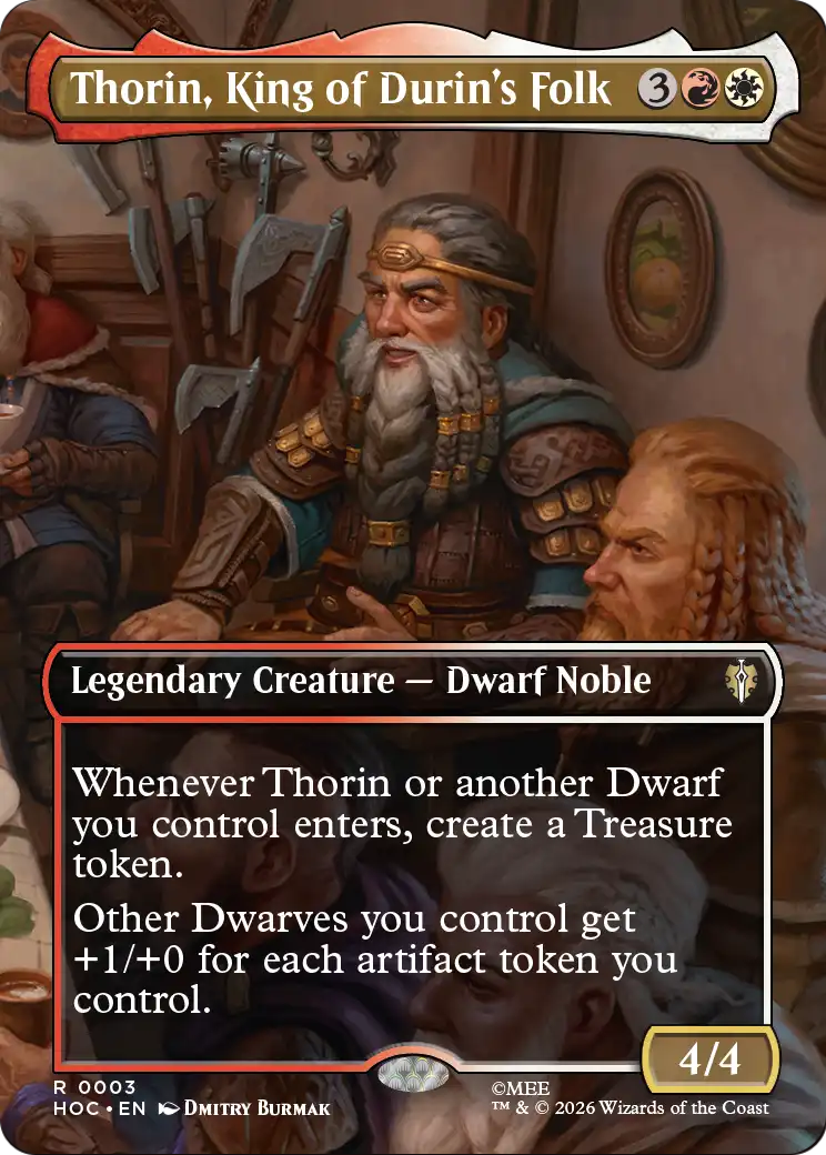 Thorin, King of Durin's Folk (Borderless) [The Hobbit: Eternal-Legal] | I Want That Stuff Brandon