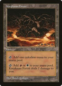 Karplusan Forest (Oversized) [Oversize Cards] | I Want That Stuff Brandon