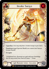 Invoke Suraya // Suraya, Archangel of Knowledge [DYN212] (Dynasty)  Rainbow Foil | I Want That Stuff Brandon