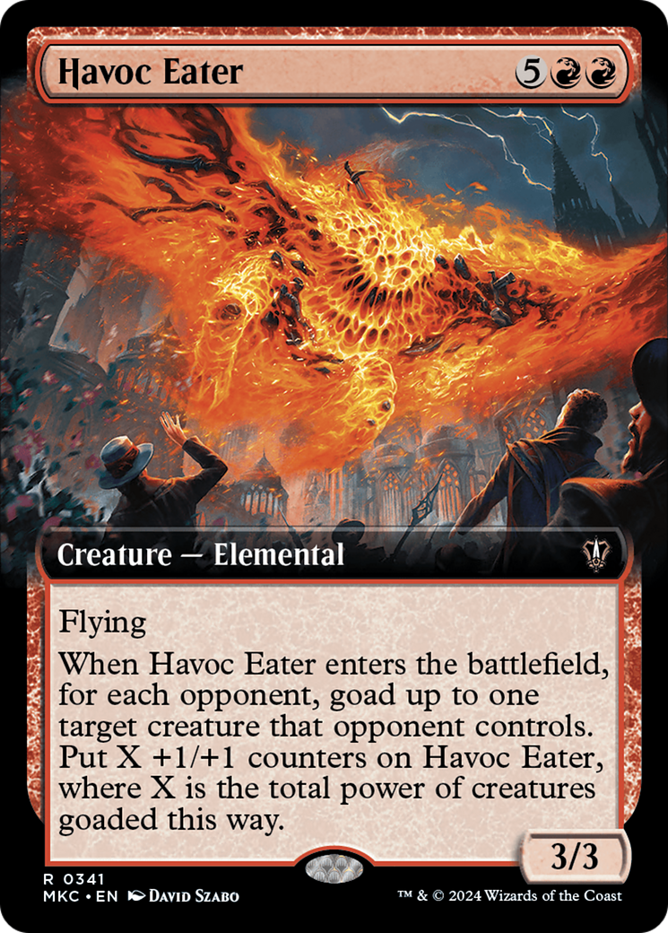 Havoc Eater (Extended Art) [Murders at Karlov Manor Commander] | I Want That Stuff Brandon