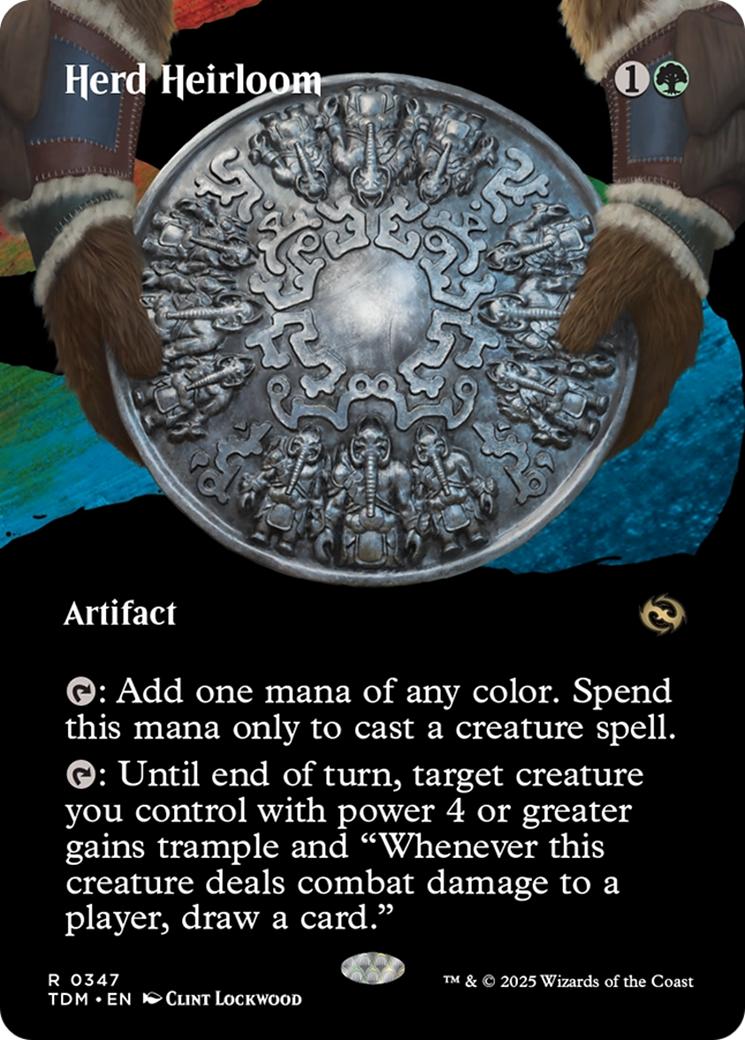 Herd Heirloom (Borderless) [Tarkir: Dragonstorm] | I Want That Stuff Brandon