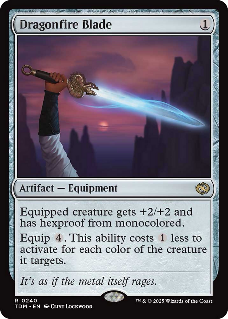 Dragonfire Blade [Tarkir: Dragonstorm] | I Want That Stuff Brandon