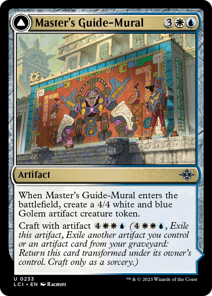 Master's Guide-Mural // Master's Manufactory [The Lost Caverns of Ixalan] | I Want That Stuff Brandon