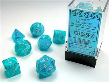 Chessex: Cirrus 7-Die Set | I Want That Stuff Brandon