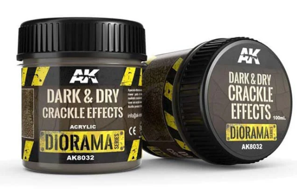 AK Interactive: Dark & Dry Crackle Effects | I Want That Stuff Brandon