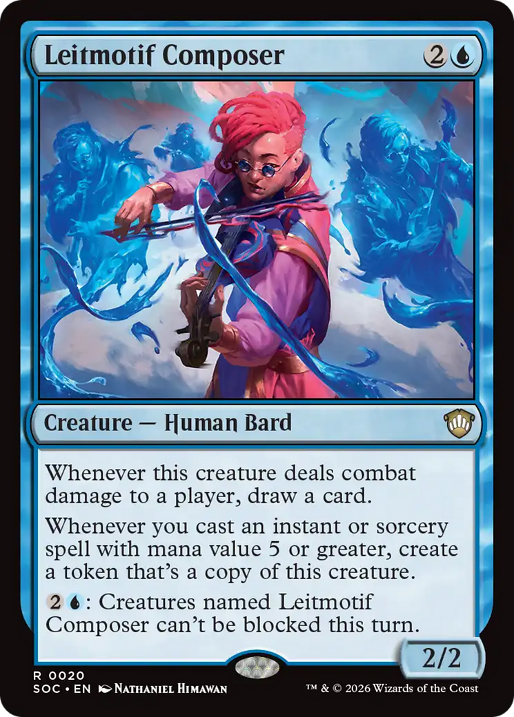 Leitmotif Composer [Secrets of Strixhaven Commander] | I Want That Stuff Brandon