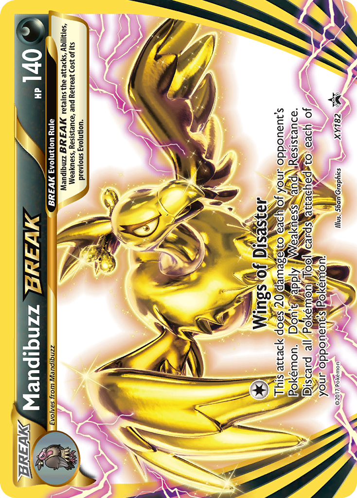 Mandibuzz BREAK (XY182) [XY: Black Star Promos] | I Want That Stuff Brandon