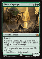 Giant Adephage [Duskmourn: House of Horror Commander] | I Want That Stuff Brandon